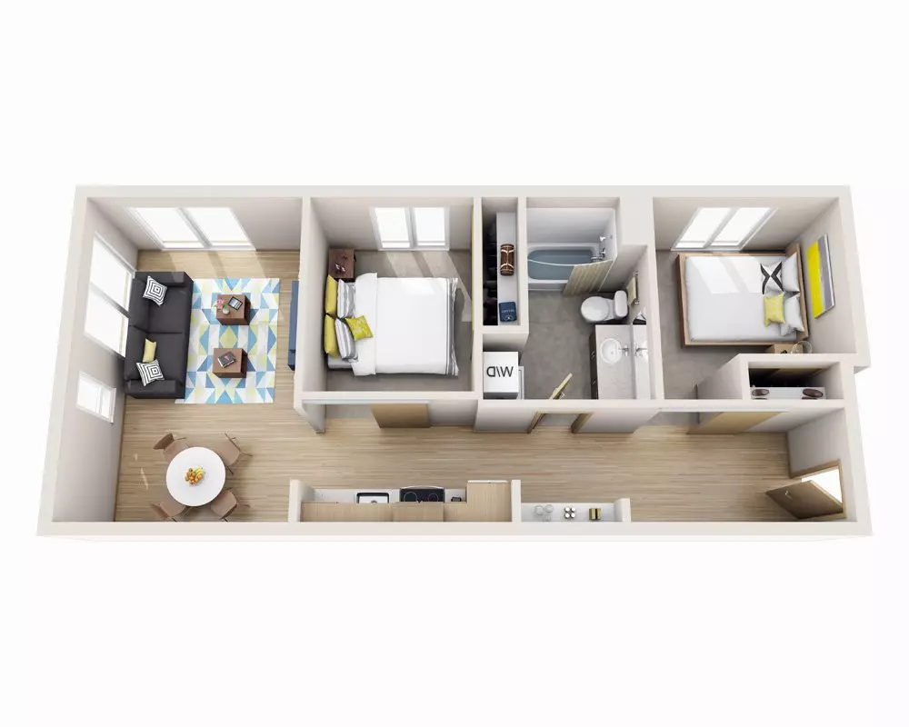 Unit 226 226 floor plan