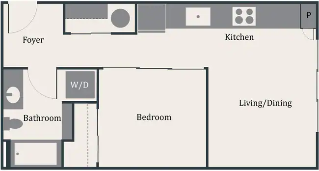 Kandel ADA H105 floor plan