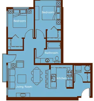 Unit 0925 0925 floor plan