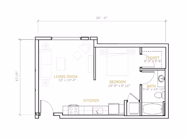 A1 B219 floor plan