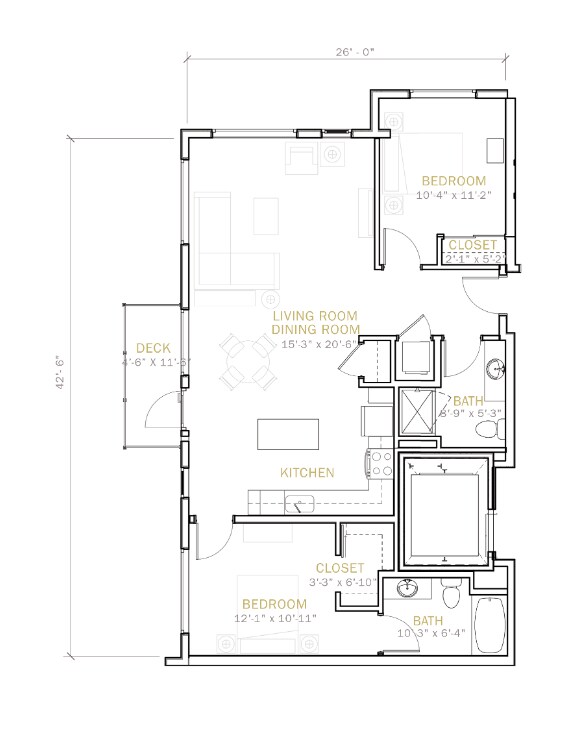 C4 B201 floor plan