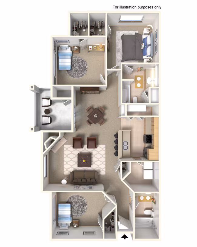 Madrona 1134 floor plan
