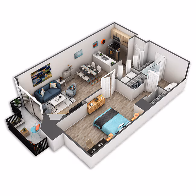 Vine 1-218 floor plan