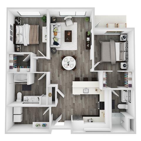 Dahlia A122 floor plan