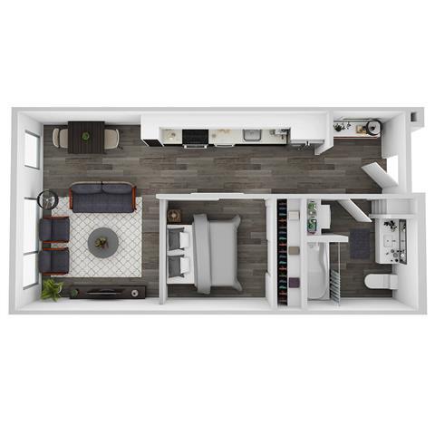 Rose A308 floor plan
