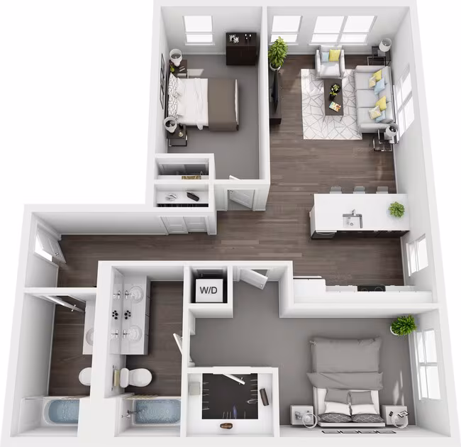 Huxley 403 floor plan