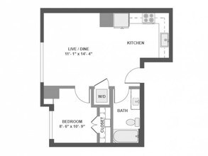 A1a 1-1427 floor plan