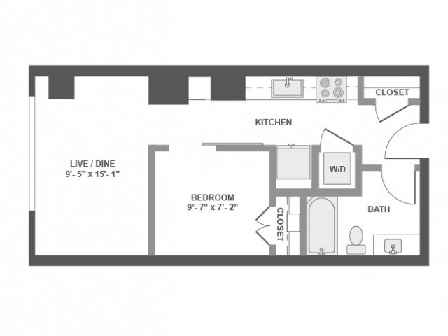 E1 1-723 floor plan