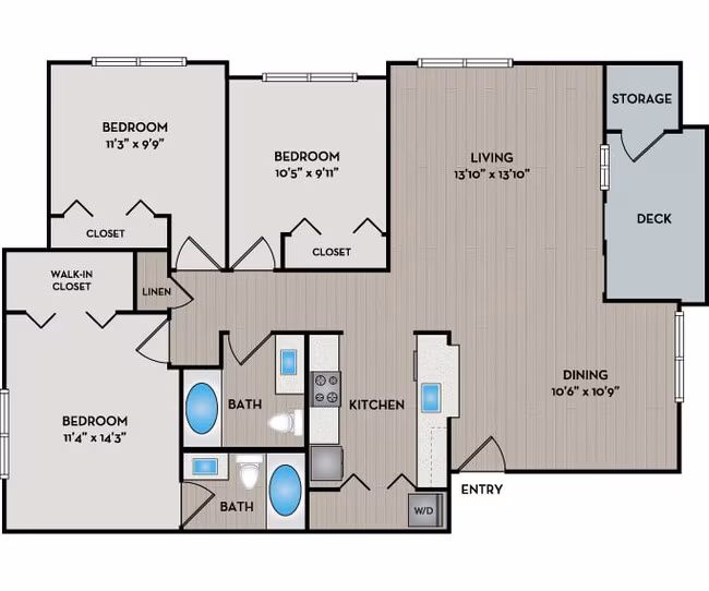 Redwood N201 floor plan