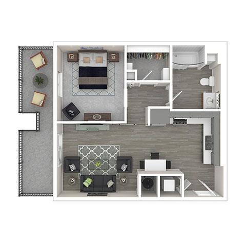 A1 A-306 floor plan