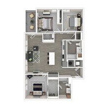 C1 F-308 floor plan
