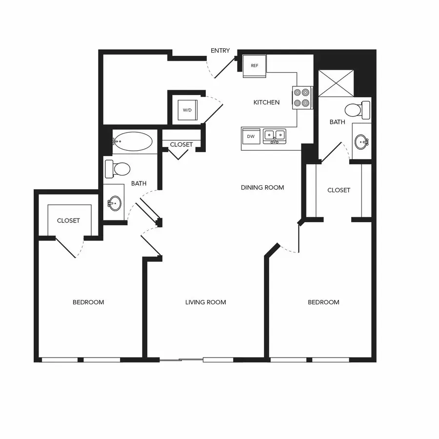 Unit TN-428 TN-428 floor plan