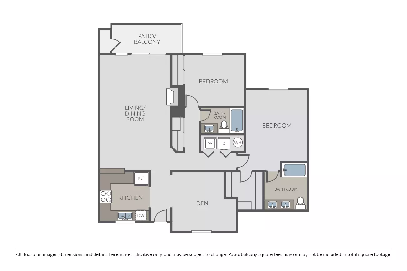 Unit J204 J204 floor plan