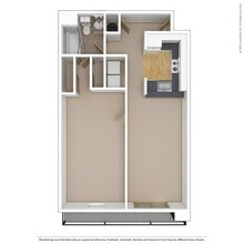 1x1n A208 floor plan
