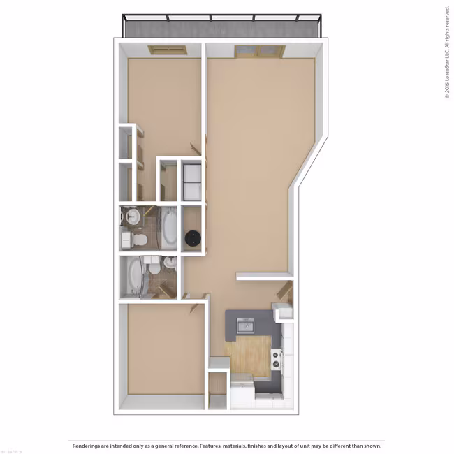 2x2c-p2 A305 floor plan