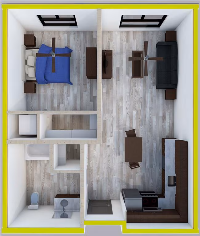 Hewitt 708 floor plan
