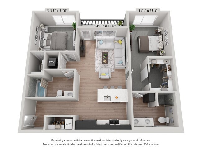 2.2B R305 floor plan