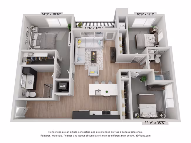 3.2A G308 floor plan
