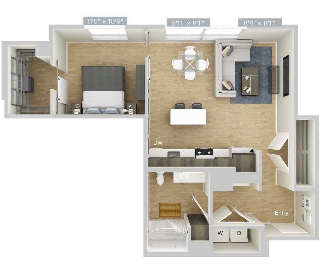 Unit 219 219 floor plan
