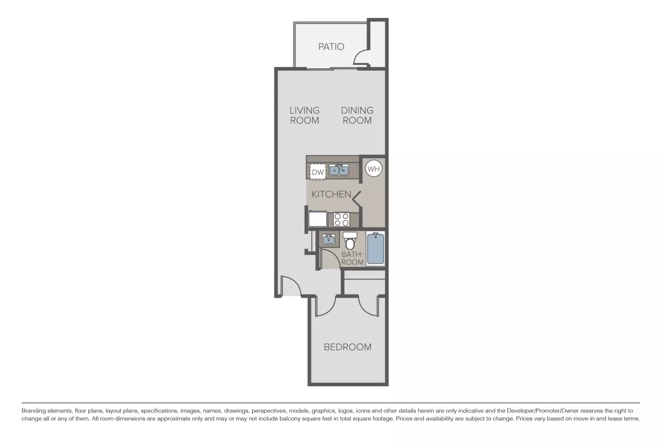 Unit BB108 BB108 floor plan