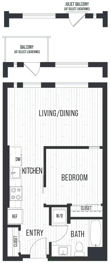 1A 464 floor plan