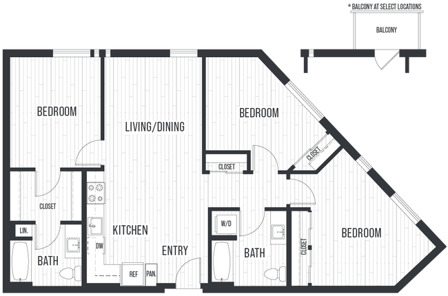 3A 861 floor plan