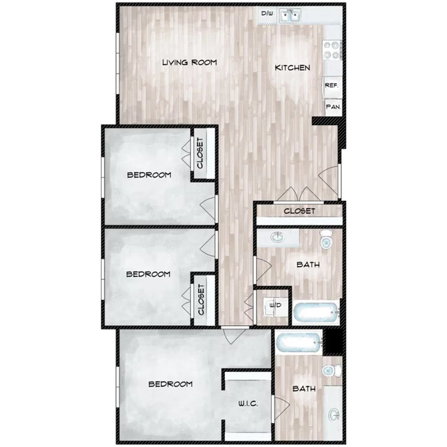 C1 floor plan