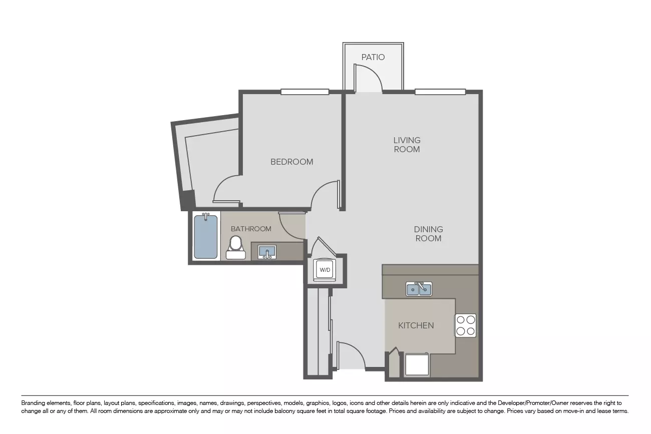 Unit 624 624 floor plan