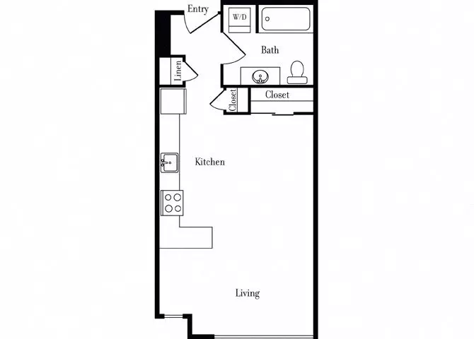 Unit 303 150 floor plan
