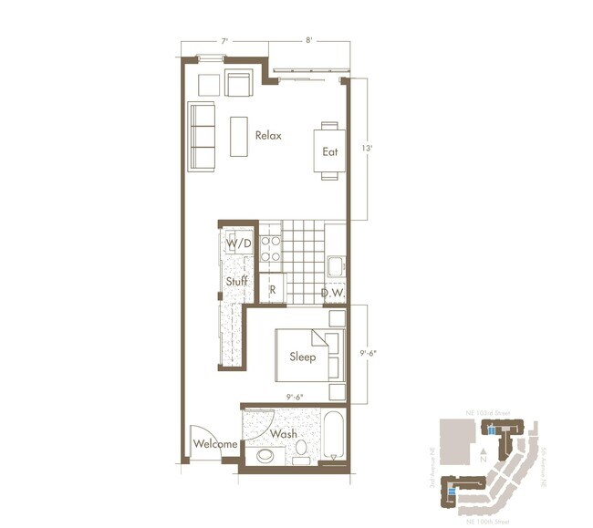 Unit 3-236 3-236 floor plan