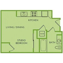 Studio 237 floor plan