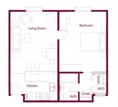 The Mondrian 219 floor plan