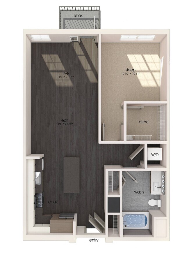 A10 410 floor plan