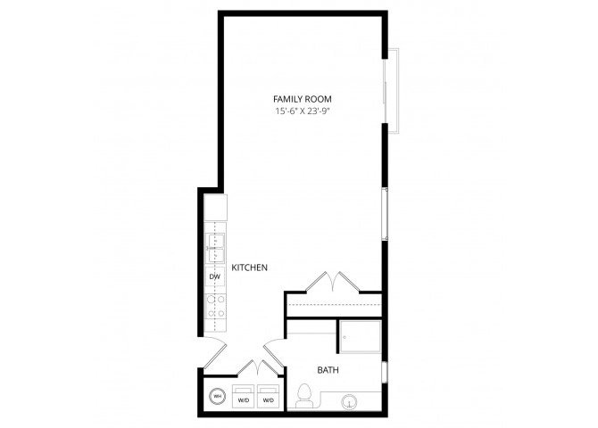 Walk Right In 528 floor plan