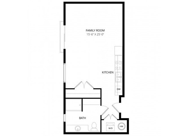 Unit 302 522 floor plan