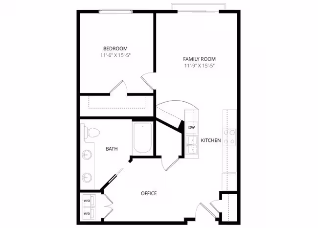 Unit 517 225 floor plan