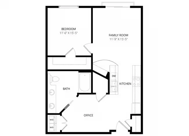 Unit 211 220 floor plan