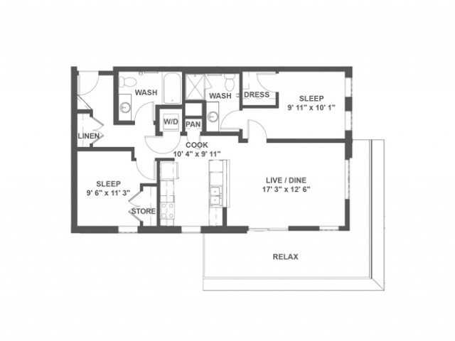 C3c 1-764 floor plan