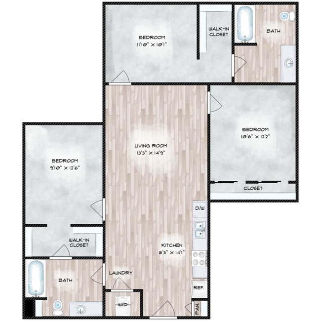 C3 440 floor plan