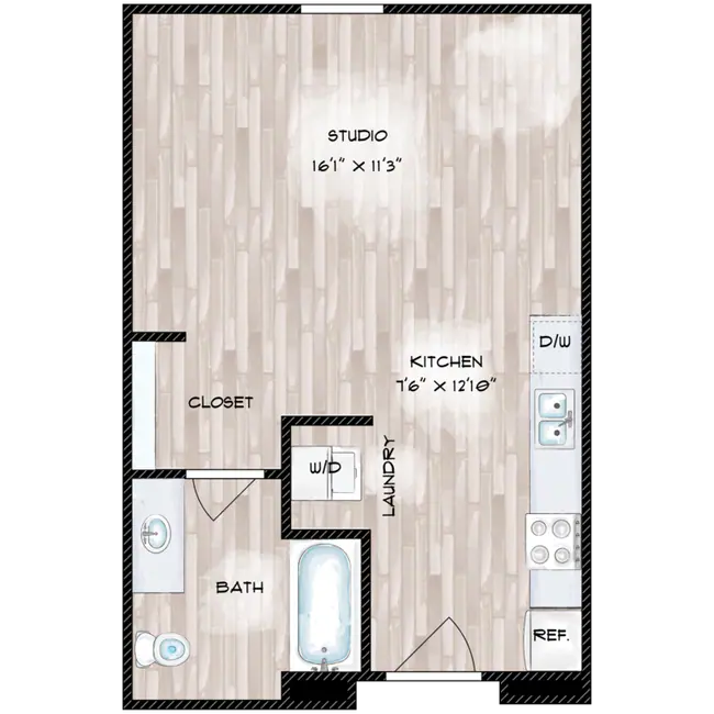 S1 542 floor plan