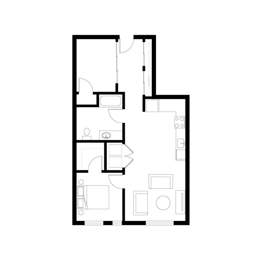 Unit 419 419 floor plan