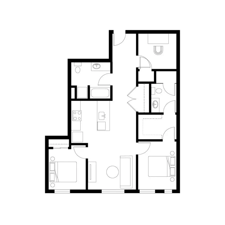 Unit 310 310 floor plan