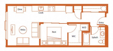 Sazerac 318 floor plan