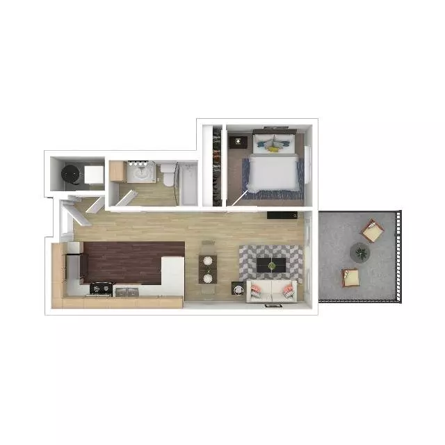 Lodge Pole 206 floor plan