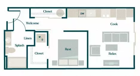 Plumeria 516 floor plan
