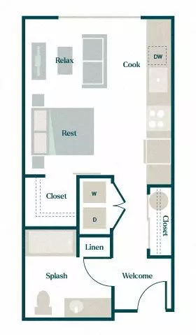 Lily 307 floor plan