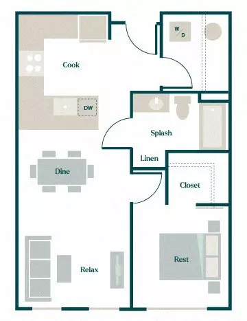 Unit 508 508 floor plan