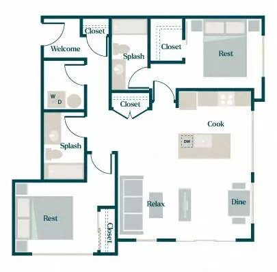 Unit 539 539 floor plan