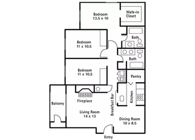 Sequoia C204 floor plan