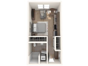 Studio 182 floor plan